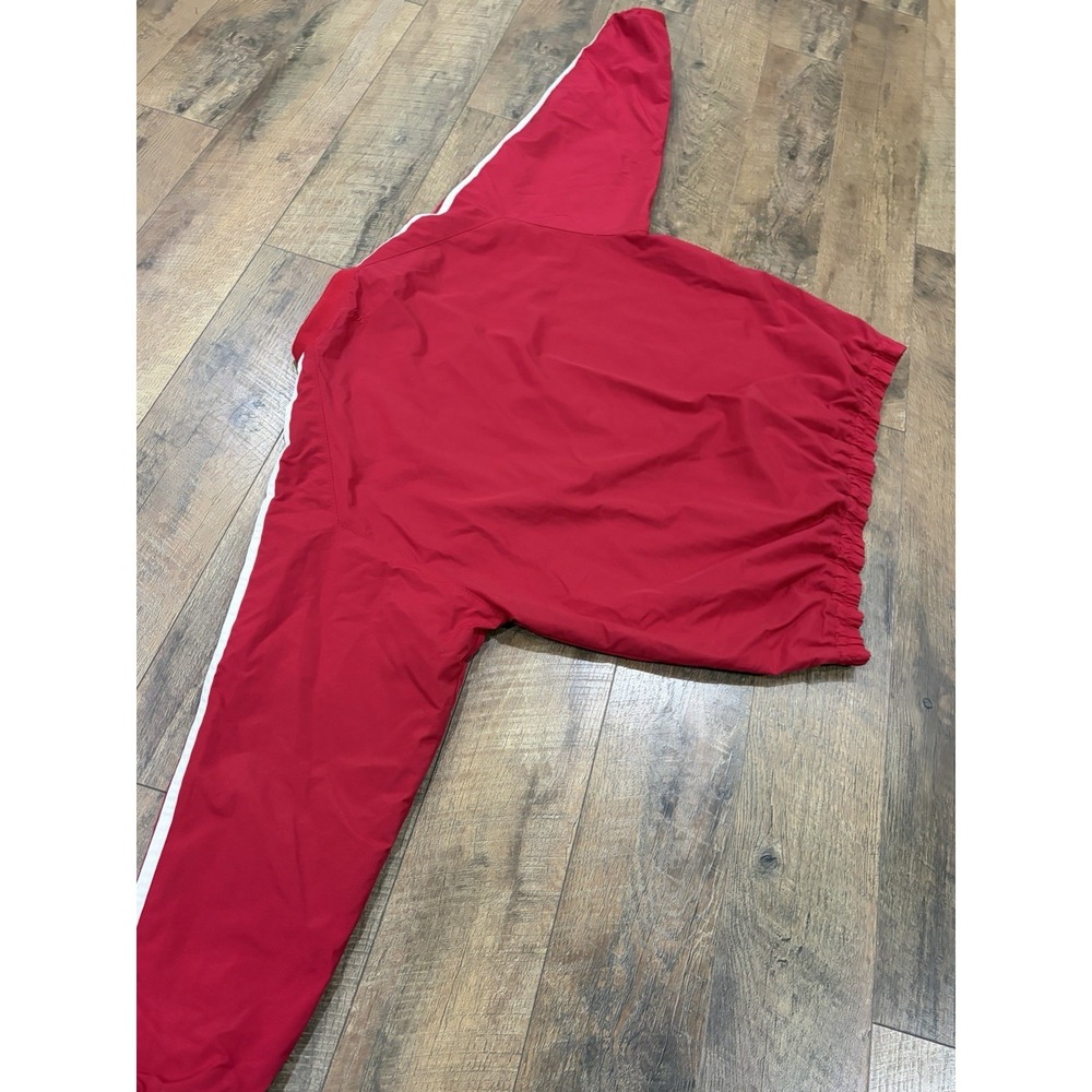 Vintage 90s Arizona Wildcats Pullover Nylon Windbreaker Satin Lined Red XXL - Picture 8 of 10